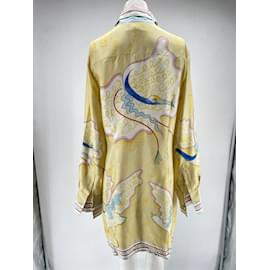 Casablanca-CASABLANCA Robes T.fr 42 silk-Jaune