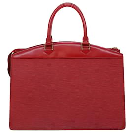 Louis Vuitton-Bolsa LOUIS VUITTON Epi Riviera Vermelho M48187 LV Autenticação cl541-Vermelho