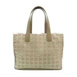 Chanel-Nuova borsa tote della linea da viaggio-Beige