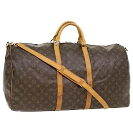 Louis Vuitton-Louis Vuitton Monogram Keepall Bandouliere 60 Boston Bag M.41412 LV Auth 42923-Andere