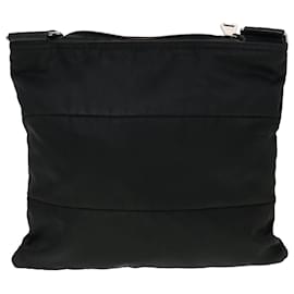 Prada-PRADA Shoulder Bag Nylon Black Auth ar9571-Black