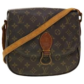 Louis Vuitton-LOUIS VUITTON Monogram Saint Cloud GM Shoulder Bag M51242 LV Auth 43955-Monogram