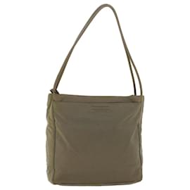 Prada-PRADA Shoulder Bag Nylon Khaki Auth cl556-Khaki