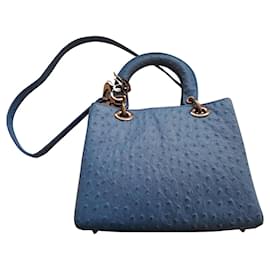 Christian Dior-DIOR Handtasche-Blau