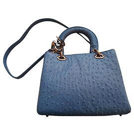 Christian Dior Sac à main DIOR Bleu