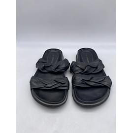 Autre Marque-ILIO SMERALDO  Sandals T.IT 37 Leather-Black