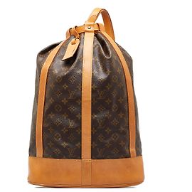 Louis Vuitton Brown Monogram Randonnee GM Marrone