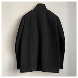 Chanel-Chaqueta / cabaña-Negro