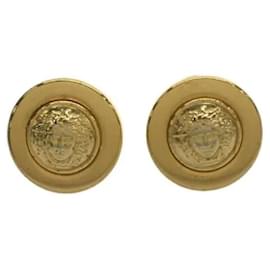 **Boucles d'oreilles dorées Gianni Versace Bijouterie dorée