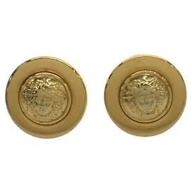 **Pendientes de oro de Gianni Versace Gold hardware