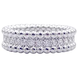 Autre Marque-Van Cleef & Arpels Ring,„Perlen“, WEISSES GOLD, Diamanten.-Andere