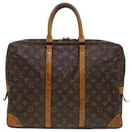 Louis Vuitton-LOUIS VUITTON Monogram Porte Documents Voyage Business Bag M53361 LV Auth 44274-Monogram