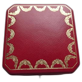 vintage cartier box for ring Red