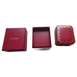 scatola cartier per anello Rosso