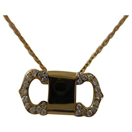 Cartier-***CARTIER C Gelbgold Vintage Halskette-Gold hardware