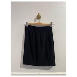 Gianni Versace-GIANNI VERSACE  Skirts T.IT 40 WOOL-Black