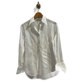 DOLCE & GABBANA Tops T.IT 40 Algodón Blanco