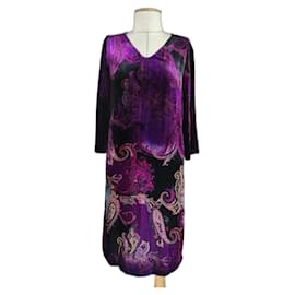 Etro-Dresses-Purple,Dark purple