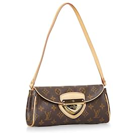 Louis Vuitton-Louis Vuitton Brown Monogramm Pochette Beverly-Braun