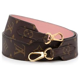 Louis Vuitton-Louis Vuitton Brown Monogram Shoulder Strap-Brown