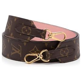 Louis Vuitton-Louis Vuitton Brown Monogram Shoulder Strap-Brown