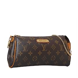 Louis Vuitton-Louis Vuitton Brown Monogram Eva-Brown
