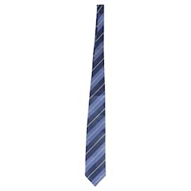 Nina Ricci-Nina Ricci Striped Tie in Blue Silk-Other