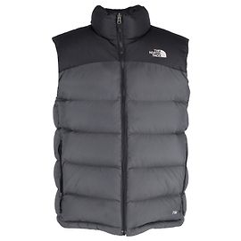 The North Face Gilet matelassé sans manches en polyester gris Noir