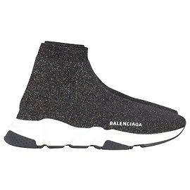Sneakers Balenciaga Speed High-Top in lurex nero Altro