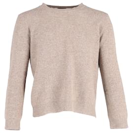 Apc-a.P.C. Knitted Sweater in Beige Wool-Beige