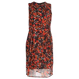 Burberry Abito Stampato in Viscosa Multicolor Altro Stampa python