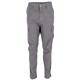 Calça cargo Stone Island em algodão cinza Cinza