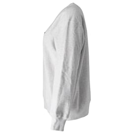 Supreme-Suéter de gola redonda Supreme Small Box Logo em algodão cinza cinza-Cinza