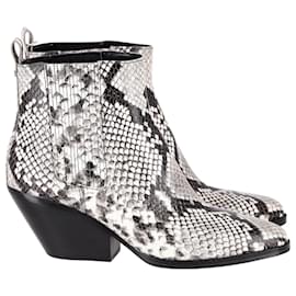 Michael Kors-Michael Michael Kors Sinclair Ankle Boots in Animal Print Leather-Other