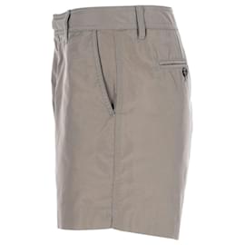 Tom Ford-Tom Ford Technical Faille Tailored Shorts in Khaki Polyester-Green,Khaki