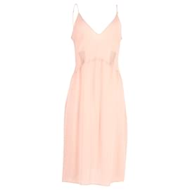 Autre Marque-Araks Cadel Slip Dress in Pink Silk-Pink