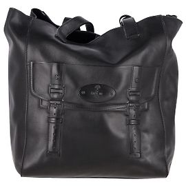 Mulberry Maisie Tote Bag in Black Leather Black