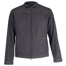 Barbour Cager Freizeitjacke aus schwarzer Baumwolle Schwarz