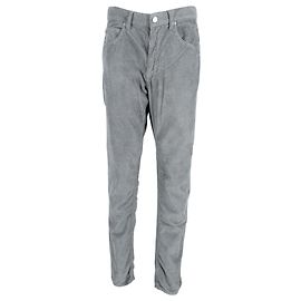 Calças slim fit Isabel Marant em algodão cinza Cinza