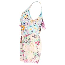 Zimmermann-Zimmermann Floral Playsuit in Multicolor Cotton -Other