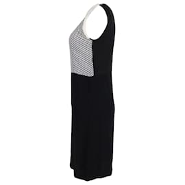 Stella Mc Cartney-Stella McCartney besticktes Kleid aus schwarzer Viskose-Andere