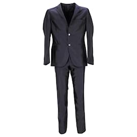 Hugo Boss-Maßgeschneiderter Anzug von Boss Hugo Boss aus marineblauem Polyester-Blau,Marineblau