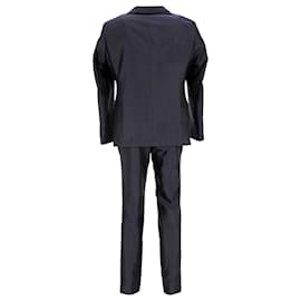 Hugo Boss-Boss Hugo Boss Tailored Suit in Navy Blue Polyester-Blue,Navy blue