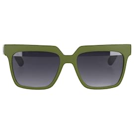 Alexander Mcqueen-Alexander McQueen Wayfarer Sunglasses in Red Acetate-Other