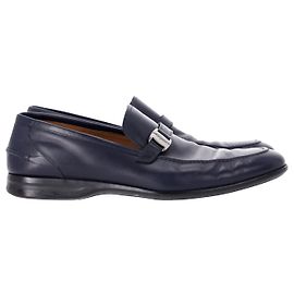 Salvatore Ferragamo Mocassini Tangeri in Pelle Blu Navy Blu Blu navy