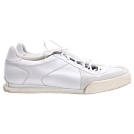 Baskets Basses Givenchy en Cuir Blanc Blanc