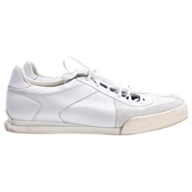Givenchy-Niedrige Sneakers von Givenchy aus weißem Leder-Weiß