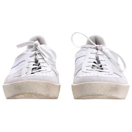 Givenchy-Givenchy Low Top Sneakers in White Leather-White