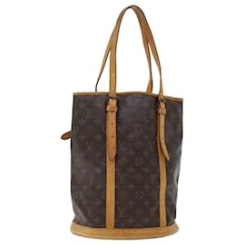 Louis Vuitton-LOUIS VUITTON Monogram Bucket GM Shoulder Bag M42236 LV Auth 43868-Monogram