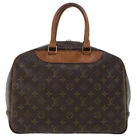 Louis Vuitton-LOUIS VUITTON Monogram Deauville Hand Bag M47270 LV Auth 43920-Monogram